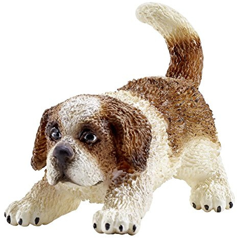Schleich 16834 - Bernhardiner Welpe, Bauernhof Tier