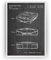 SEGA Saturn 1995 Patent Poster - Gamer Gaming Giclee Print Art Kunst Wall Dekor Decor Entwurf Wandkunst Blueprint Geschenk Gift - Frame Not Included