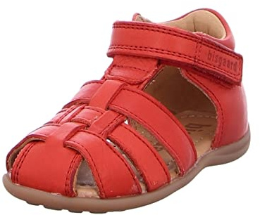 Bisgaard Unisex Kinder bisgaard carly Sandal, red 1901, 21 EU
