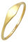 Elli PREMIUM Bague Dames en forme de marquise Déclaration élégante Minimale en or jaune 375
