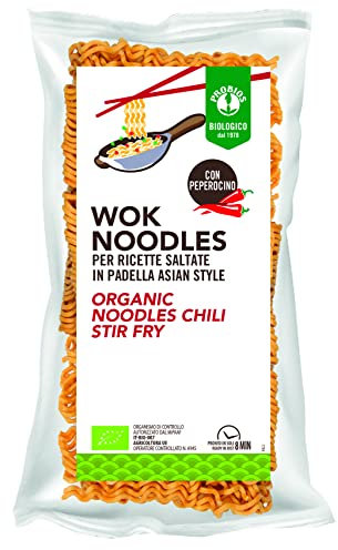 Probios Wok Noodles al Chili Bio - Confezione da 250g
