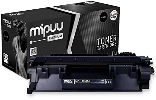 Mipuu Toner kompatibel für HP 05A CE505A Schwarz Black für HP Laserjet P 2033 P2034 P2035 P2036 P2037 P2050 P2053 P2054 P2055 P2055D P2056 P2057
