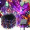 PhilzOps Solar Lichterkette Outdoor, 52M 500 LED Bunt Weihnachtsbeleuchtung Wasserdicht Solar Lichterkette Aussen mit 8 Modi für Partys Garten Balkon Terrasse Tor Bäume Errassen Hochzeiten Deko