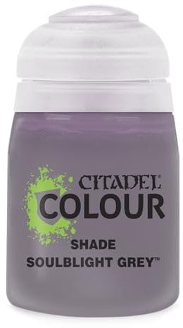 Games Workshop - Citadel Paint - Shade: Soulblight Grey (18ml)