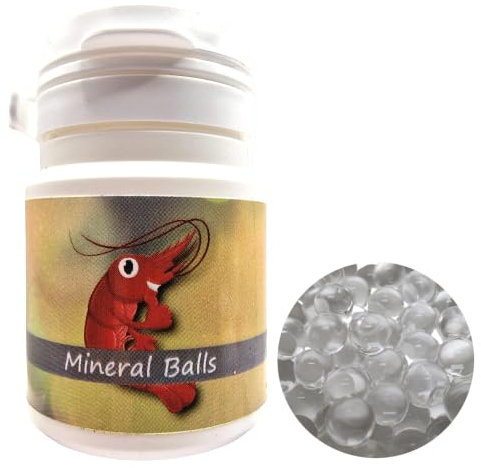 Schmitt Aquaristik Jelly Balls Mineral (100 Stück) / Wasserzusatz für Garnelen und Wirbellose/Mineralien