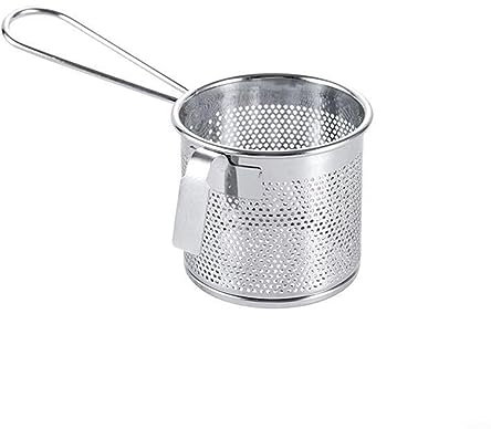 Passoire à pâtes en acier inoxydable à mailles fines pour cuisine passoire en maille fine pour pâtes et nouilles