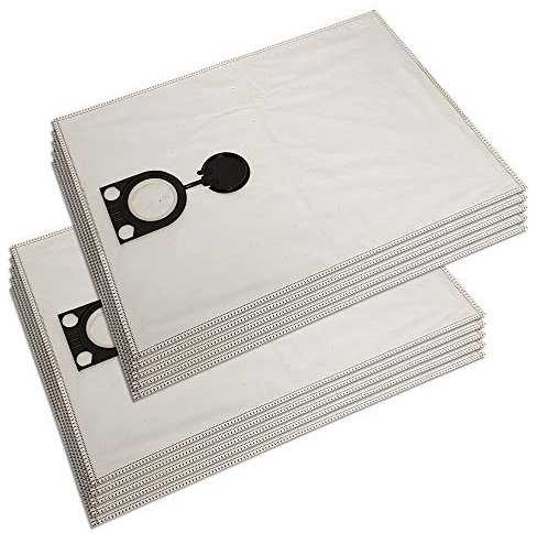10 Premium Staubsaugerbeutel geeignet für Metabo ASA 1200, ASA 1202, ASA 32 L Staubsauger | kompatibel mit Metabo 631665000 | Mikrovlies | 10 Stück | Staubbeutel