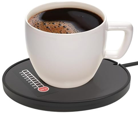Calentador de Tazas de Café,Calentador de Café, Calentador de Bebidas eléctrico, Calentador de Tazas USB para café, Calentador de café eléctrico, Plato Calentador de Tazas de café para Bebidas