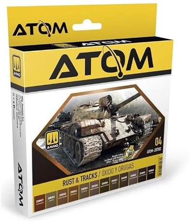 Mig Jimenez Atom Rust & Tracks Set