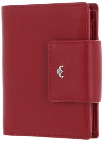 Golden Head Dublin RFID Geldbörse 1238v0 Kombischeintasche mit Riegel Rot-Red