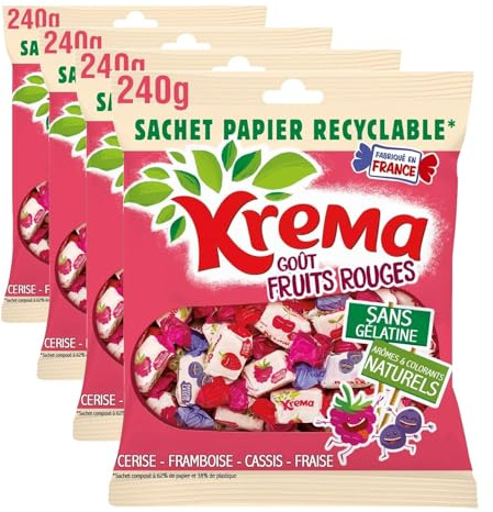 Krema Kréma Fruits Rouges 100% Recyclable 240 g