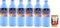 Felce Azzurra Bagnodoccia Relax, Körperwäsche Duschbad relaxing mit Duft nach Honig und Lavendelblüten, 6x 650 ml + Italian Gourmet polpa 400g