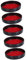 TOYANDONA 5pcs Plastic Dice Cup Tray Lids Replacement Parts for Ktv Games Soundproof Design Easy Installation Interior Compatible Standard Dice Cups