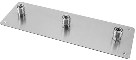 Foam Cannon Holder, Power Washer Snow Foam Lance Holder, Wall Mounted Stainless Steel Pressure Washer Rack for Nozzles and Accessories, Accommodates Up to 3 Washers, UserFriendly