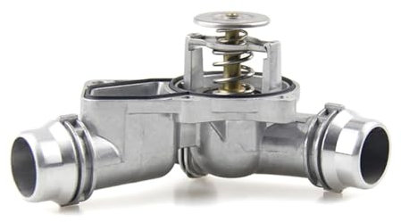Termostato de Motor de Coche 11531437040 Termostato de enfriamiento del motor del automóvil Salida de la bomba de agua refrigerante/Apto for BMW E46 E39 X3 X5 Z3 Z4 320I 330I 530I Termostato de coch