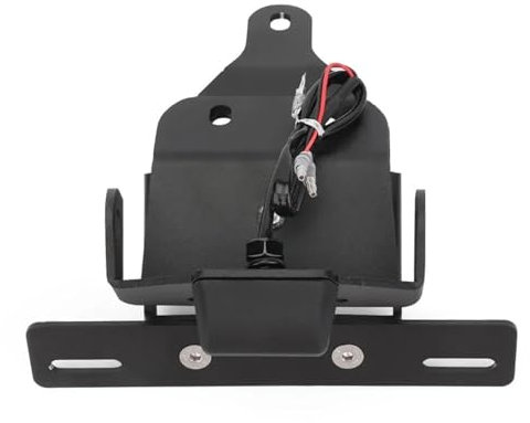 KWEZ Kennzeichenhalter LED-Licht passend für CFMOTO 450SR 450SS 450NK 250 SRS 450 SR SS Motorradzubehör Heckklappe Fender Eliminator