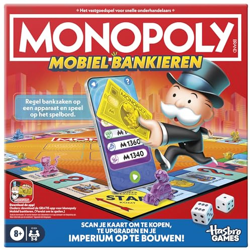 Monopoly Banking app, board game - Dutch version