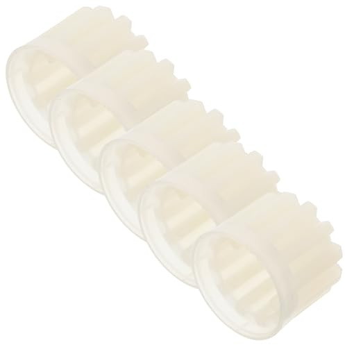 ibasenice Kit de Réparation 5pcs Engrenages Plastique pour Hachoir à Viande Électrique Robuste, Léger et Solide, Adapté Usage Industriel et Domestique
