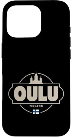 Hülle für iPhone 16 Pro Oulu, Finnland, Städtereisen, nordisches Reiseziel