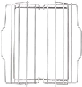 Harold Import Co 43182 HIC Adjustable Roasting Baking Broiling Rack, Chrome Plated Steel Wire