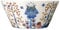 Iittala 1012458 Taika Schale, Porzellan, Weiss/opulenter Garten