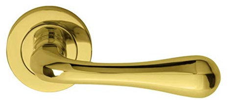 ASTRO LEVER ON CONCEALED FIX ROUND ROSE OTL (POLISHED BRASS)
