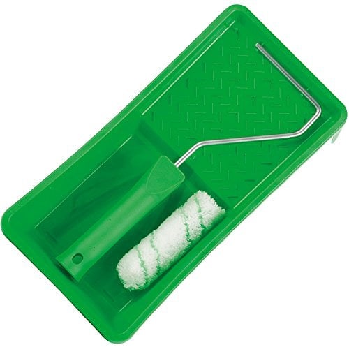 Profi Lasur Lackier Lasurroller Set Mikrofaser extra kurz