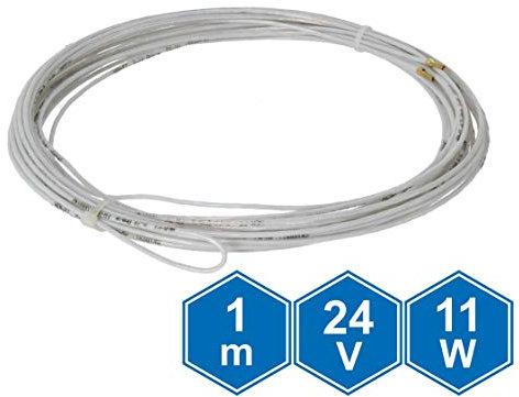 Lister Heizkabel 24 V, 1,0 m, 11 W