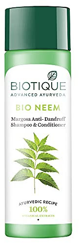 Biotique Margosa-Fresh Daily Schuppen Expertise Shampoo und Pflegespülung für alle Haartypen 120 ml