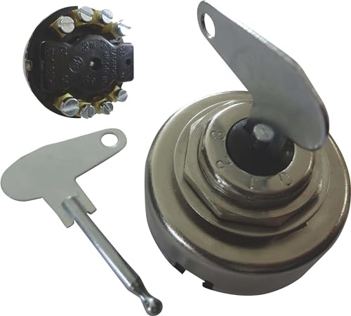 Zündlichtschalter 0-1-2-3 mit 1 Schlüssel für Motorrad Traktor Schlepper Oldtimer