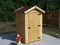 Abri jardin bois 140x145cm épicea massif Livraison uniquement