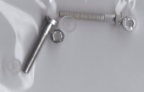 Turntable Headshell Cartridge Stylus Mounting Screws Kit. Universal fits most brands. (15mm)