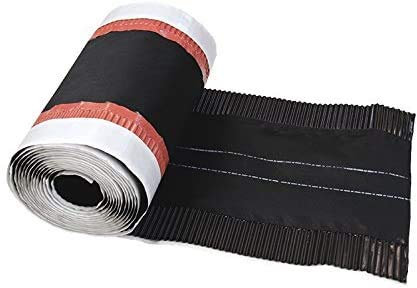 Premio 5m Gewebe Firstrolle/Gratrolle, Breite: 320mm, starke Haftung und hohe Flexiblität auch bei profilierten Dachziegel, Made in Germany, Farbe: schwarz