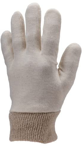 Packung mit 10 Paar Baumwollhandschuhe beige Gröe XL / 10 EP 4105
