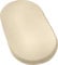 REDBEST Jersey- Stretch Baby- Spannbettlaken San Francisco 100% Baumwolle, Natur Größe 40x70 cm oval - weiche Qualität, bügelfrei, Rundumgummi, bis 6 cm Höhe
