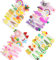 HCliptie 56 pcs Set regalo Accessori per capelli Baby Little Girls Clip per capelli Archi Barrettes Forcine Set ornamenti per testa
