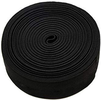 Bande Elastique Couture Noir Ruban Elastique Sangle Elastique Bande Élastique Plate (3 cm x 5 verges)
