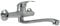 Miscelatore rubinetto monocomando lavello cucina canna alta cromato muro 69139