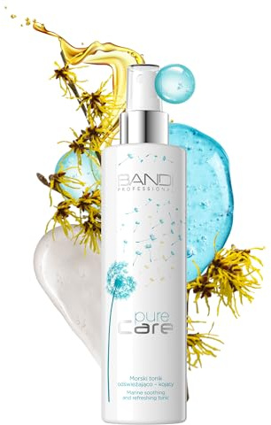 Bandi Gesichtswasser - Maritimes Tonic für empfindliche Haut: Erfrischend, beruhigend mit Hyaluronsäure, Hamamelis und D-Panthenol. Reduziert Rötungen, spendet Feuchtigkeit und entfernt Make-up.