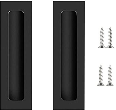 Gotetiso Tirador Corredera 2 Piezas Tiradores para Armarios Empotrados, Manija Retro para Puerta con Tornillos Accesorios 175x42mm