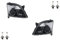 Johns, passend für Opel Vectra Scheinwerfer Set C 2002-2005 schwarz mit H7/H7 links re.