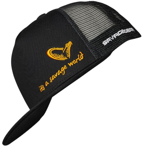 Savage Gear Cappy für Angler All Black Cap