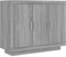 vidaXL Sideboard Living Room Furniture Cupboard Storage Cabinet Home Organiser Highboard Console Telephone Cabinet Grey Sonoma Engineered Wood
