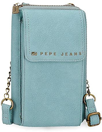 Pepe Jeans Diane Blue Handtasche 20x11x4 cm Kunstleder