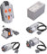 Scakbyer Kit de 7 fonctions techniques compatibles avec les voitures Technic, comprenant 1 télécommande, 1 boîte à piles AAA, 1 moteur Steering, 1 moteur L, 1 moteur M, 1 récepteur