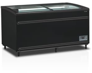 Réfrigérateur congélateur de supermarché noir SFI145B-CF VS - Tefcold