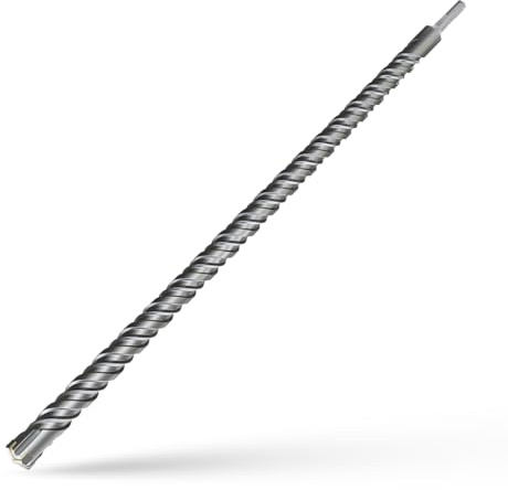 CSOOM Foret SDS Plus 22 x 1000 mm - Foret à béton professionnel - Idéal pour percer dans la pierre, le béton, la pierre naturelle, le mur de brique