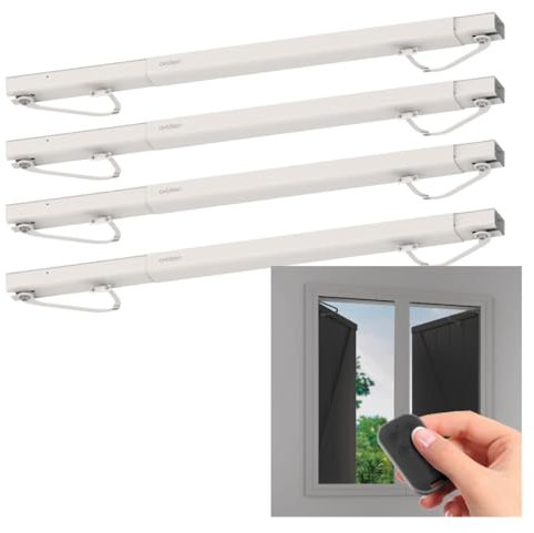 Avidsen - Lot de 4 motorisations pour volet battant Avidsen Open W