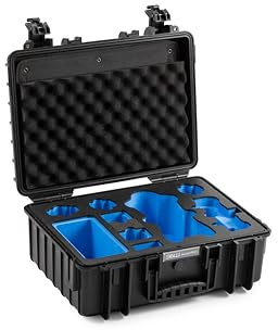 B&W International Transportkoffer Outdoor 5000 (PP.221) – für DJI Mavic 4 Pro – Wasserdicht (IP67), staubdicht, schlagfest, extrem robust