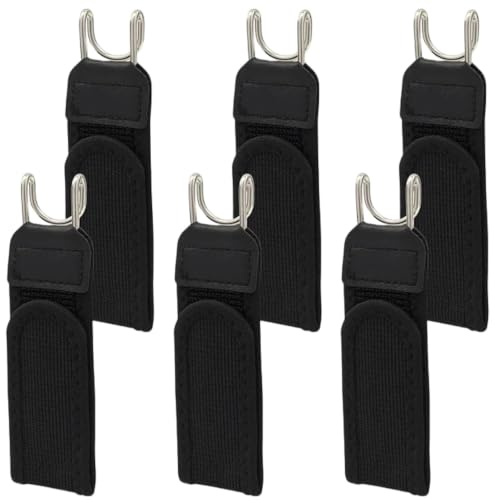 QSTZON 6 Stück Elastischer Gürtel ohne Schnalle Herren Damen | Unsichtbarer Elastischer Schnallenloser Gürtel Damen Herren, Schnallenfreier Stretch Gürtels für Jeans Beruf Freizeit